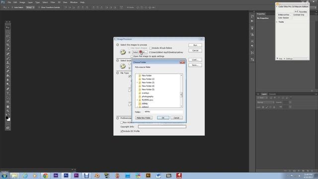 Convert Multiple Files to PSD,TIFF,JPEG PhotoShop Image Processor Tutorial смотреть онлайн