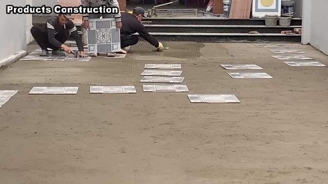 Garden Ceramic Tiles Building Step By Step | Project Building Brick Yard смотреть онлайн