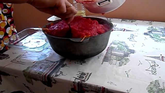 (Консервация На Зиму) - Овощное Рагу С Фасолью смотреть онлайн