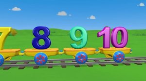 TuTiTu Preschool | Numbers Train Song