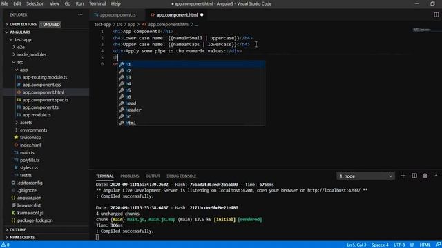 Angular Tutorial - Pipes | Angular Pipes | What are pipes in angular 9 | Angular pipes - Learn 2020 смотреть онлайн