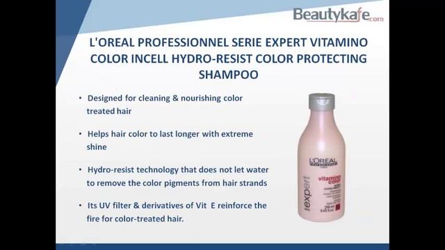 Variants of L'Oreal Professional shampoo's смотреть онлайн
