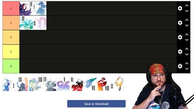 Final Fantasy Ranked Tier List - (Pt 2 Stream Archive) - Part 119 - Tarvould's Quest смотреть онлайн