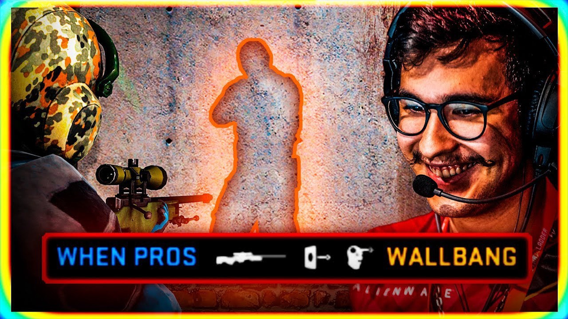 WHEN PROS WALLBANG #CSGO смотреть онлайн