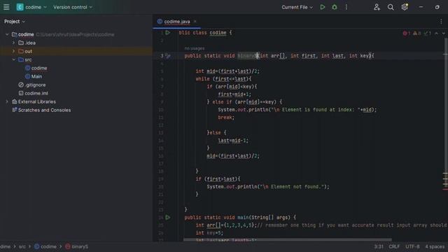 JAVA INTERVIEW QUESTIONS | 14. How do you implement a binary search in Java? смотреть онлайн