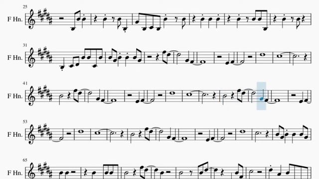 Horn Sheet Music: How to play Symbolism (turi ip ip ip) by Electro Light смотреть онлайн