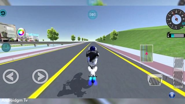 Motorbikes Gas Stations Driving Simulator - Bike driving Game - 3D Driving School - Android Gamepla смотреть онлайн