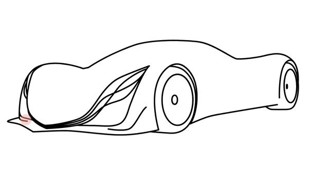 How to draw Mazda Furai - Как нарисовать машину Мазду Фурай смотреть онлайн