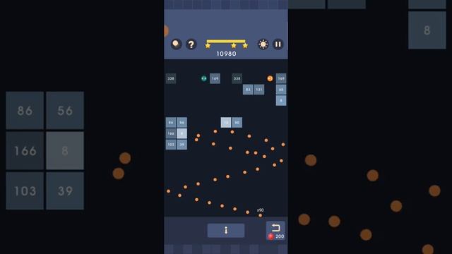 Bricks N Balls / Bricks Breaker Puzzle - 310 Level Cleared, 3 Stars