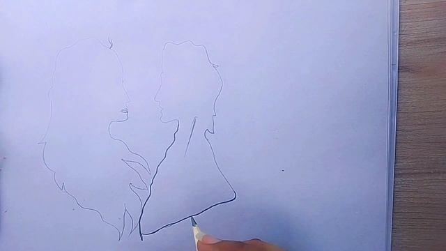 Couple Sketch // Sketch Tutorial 39 смотреть онлайн