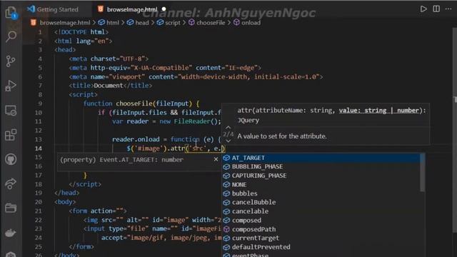 Hiển thị hình ảnh được lựa chọn trong Input:File trên trang web смотреть онлайн