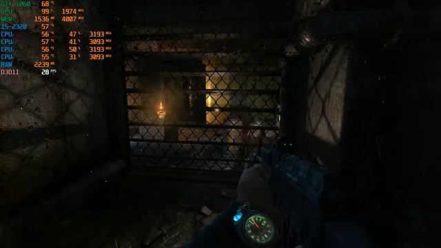 Metro 2033 Redux i5-2320, gigabyte gtx 1060 3gb rev 2.0, ddr3-1333 x2 4gb смотреть онлайн