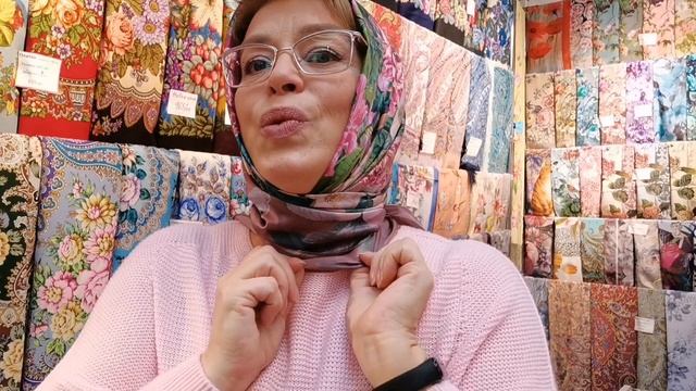 Шёлк атлас. Павловопосадские платки в Минске смотреть онлайн