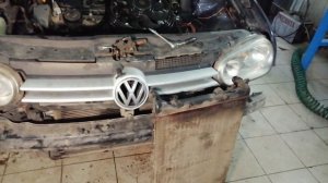 ГОЛЬФ 4 ЗАМЕНА РАДИАТОРА