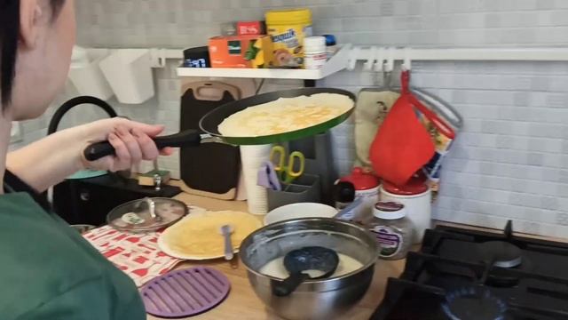 Нажарила блины на сковороде из ФиксПрайс??☝ смотреть онлайн