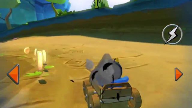 Angry Birds Go! Rocky Road Track 1- Race 1 смотреть онлайн