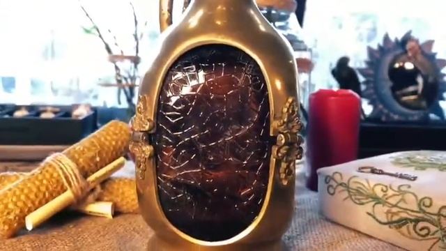 Антикварный Алтарный Бутыль в латунном корпусе. Англия. Обзор магазина магии "В Косом Переулке". смотреть онлайн