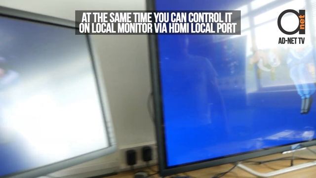 HDMI over Ethernet (LAN) extender with IR remote control and Local HDMI output port смотреть онлайн