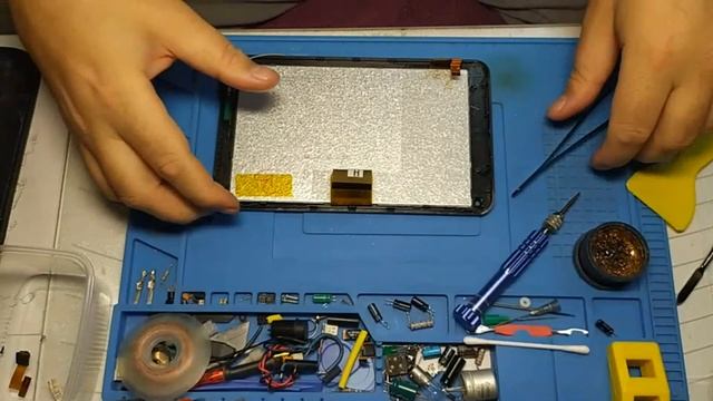"Разборка планшета Prestigio MultiPad 7,0 ULTRA Plus PMP3670B 7" смотреть онлайн