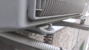 Вибрация наружного блока кондиционера в прошлом.