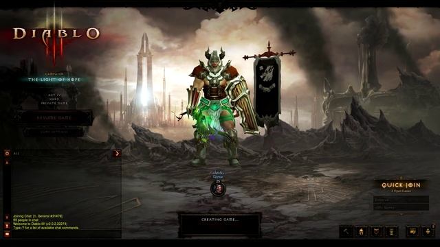 diablo3 cant resume or create game error 395000 смотреть онлайн