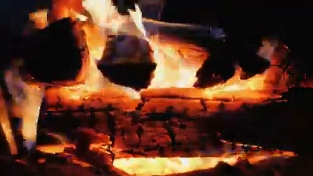 ? 4k burning fireplace with crackling fire sounds, 2 hours 4K video смотреть онлайн