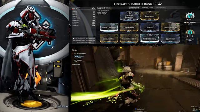 Warframe: Baruuk the Somber Dove - 4 forma build смотреть онлайн