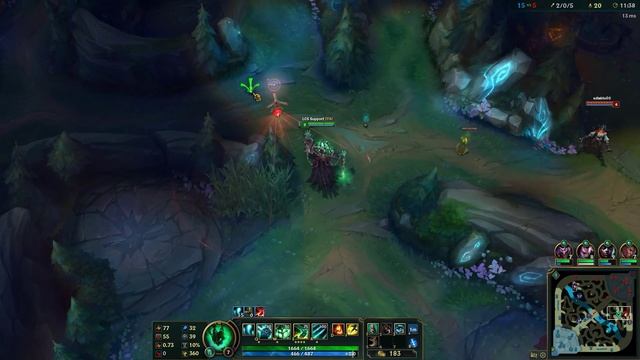 Bronze game 30 Thresh vs Tahm support смотреть онлайн