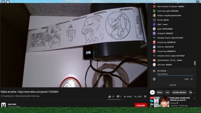 [READ DESC]Printing furry stuff on roblox art printer to trigger furry haters. смотреть онлайн