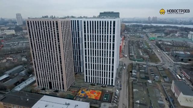 Аэросъемка ЖК "Водный", 04.04.2017 смотреть онлайн