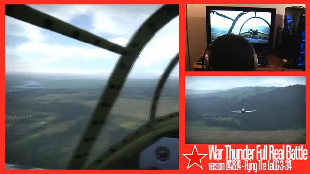 War Thunder - LaGG-3-34 (Full Real Battle Mode) смотреть онлайн