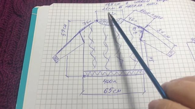 Джемпер со спущенным плечом | Джемпер оверсайз спицами #вязаниеспицами