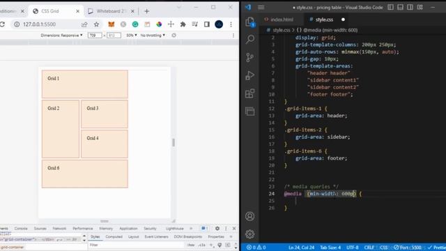 CSS grid template areas Explanation two in 10 minutes смотреть онлайн