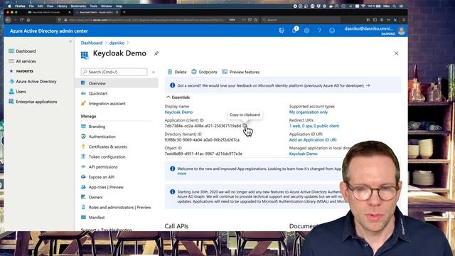 KEYCLOAK & Azure AD - How To Configure AAD As An Identity Provider | Niko Köbler (@dasniko)