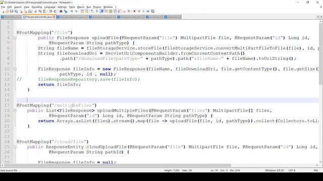 18-2 Spring boot- Upload Files On-premises, AWS S3, Google Cloud - Arabic [بالعربي] смотреть онлайн