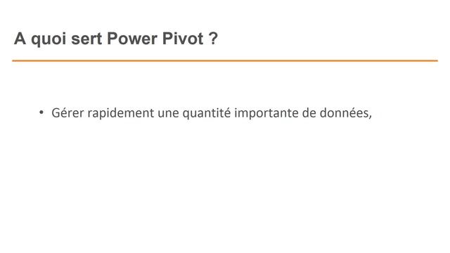 Apprendre Power Pivot 2016 | Rôle de Power Pivot pour Excel 2016 смотреть онлайн