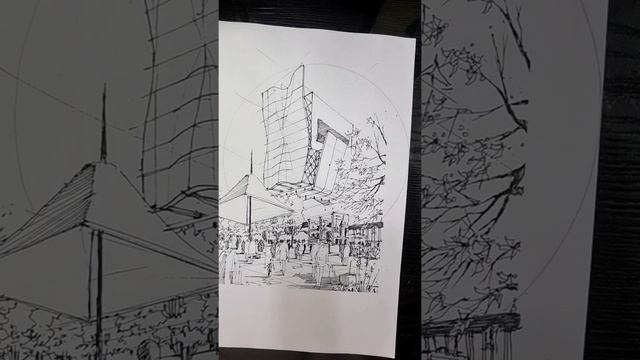 How to Draw Sky in your Sketch Marker Tutorial | Different skies for your perspective смотреть онлайн