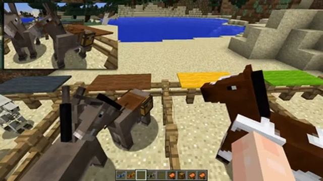 Minecraft: Java Edition - Snapshot 17w45a - New Horses Review смотреть онлайн