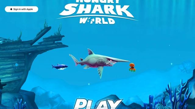 Hungry shark world theme main menu смотреть онлайн