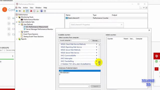 How to Configure Data collector sets and collect Data смотреть онлайн