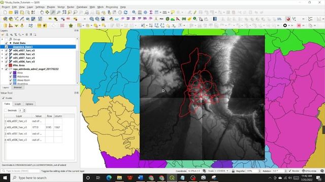 6.1 Import Raster Layers into QGIS смотреть онлайн