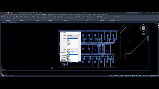 MagiCAD for AutoCAD - Automatic Color Tag смотреть онлайн