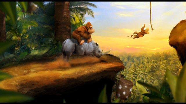 Vibing & Relaxing Donkey Kong Country Returns Music смотреть онлайн