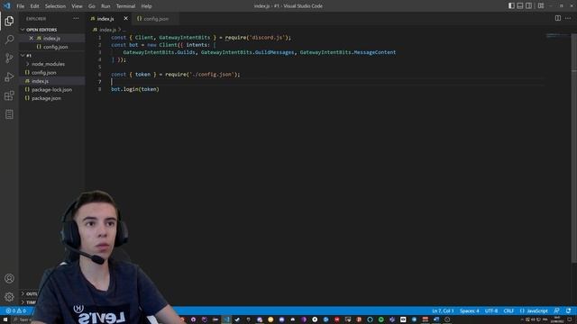 COMMENT CRÉER UN BOT DISCORD | #1 LES BASES | DiscordJs v14 смотреть онлайн