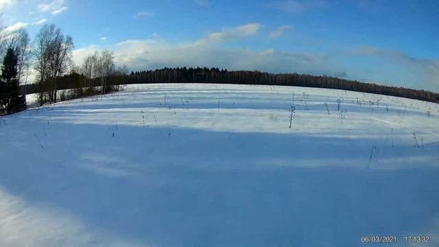 Весенние прогулки на снегоходе. Stels Ermak 600L