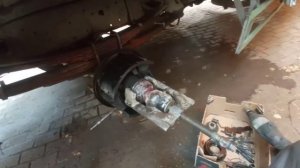 хино рэнжер замена опорника задний ступицы