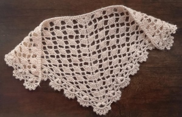 МК Узор для шали крючком