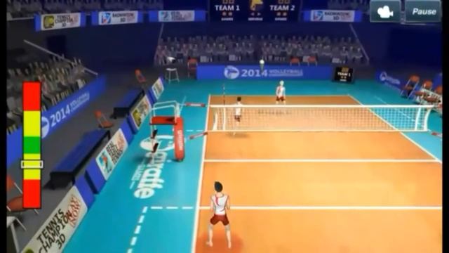 Volleyball Champions 3D - online sport Android Gameplay смотреть онлайн