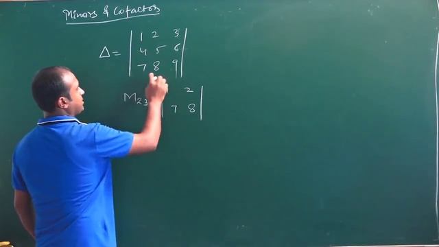 Minors and Cofactors in Determinant|CBSE 12 Maths & competitive exams| NCERT Ex4.4 intro смотреть онлайн