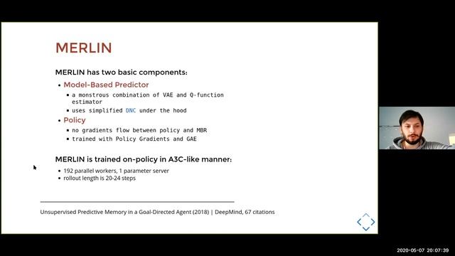 RL#12: Memory in Reinforcement Learning смотреть онлайн